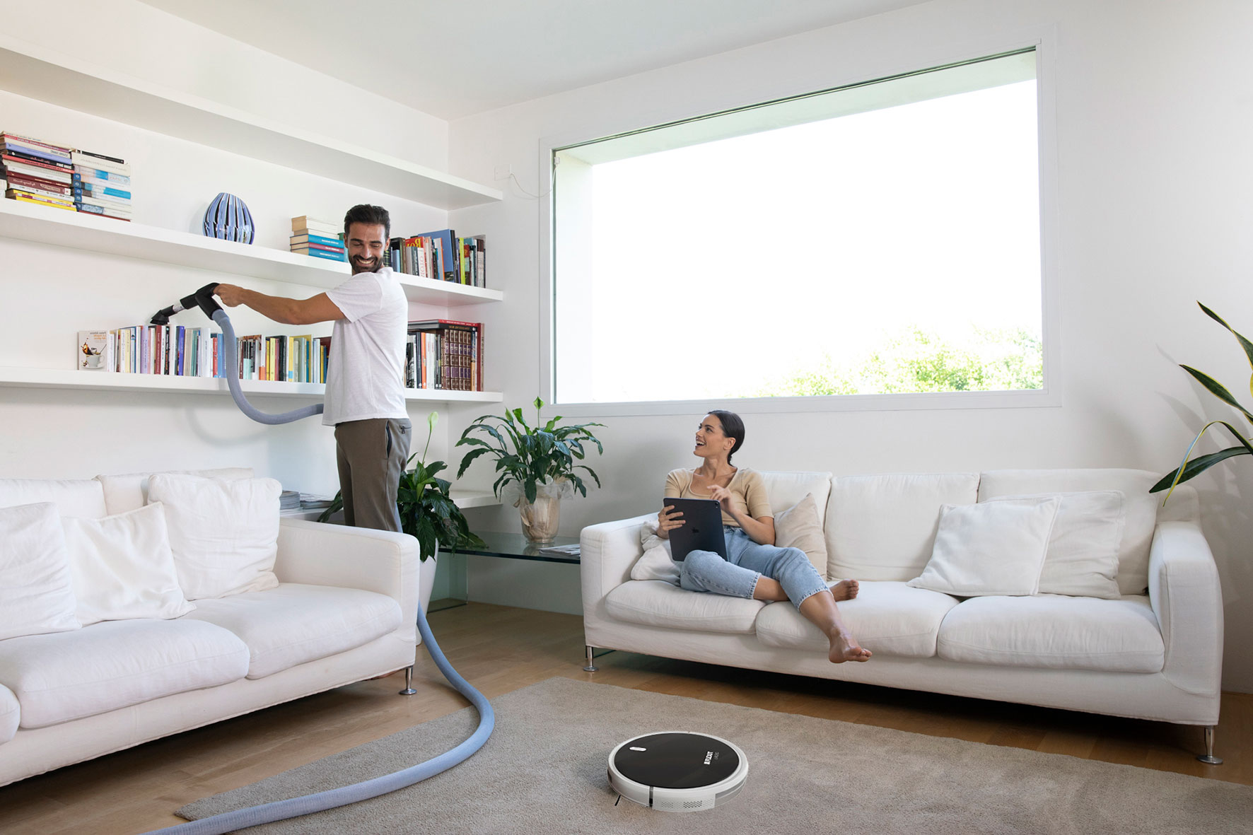 Robot vacuum cleaner cvROBO Flexit Flexit
