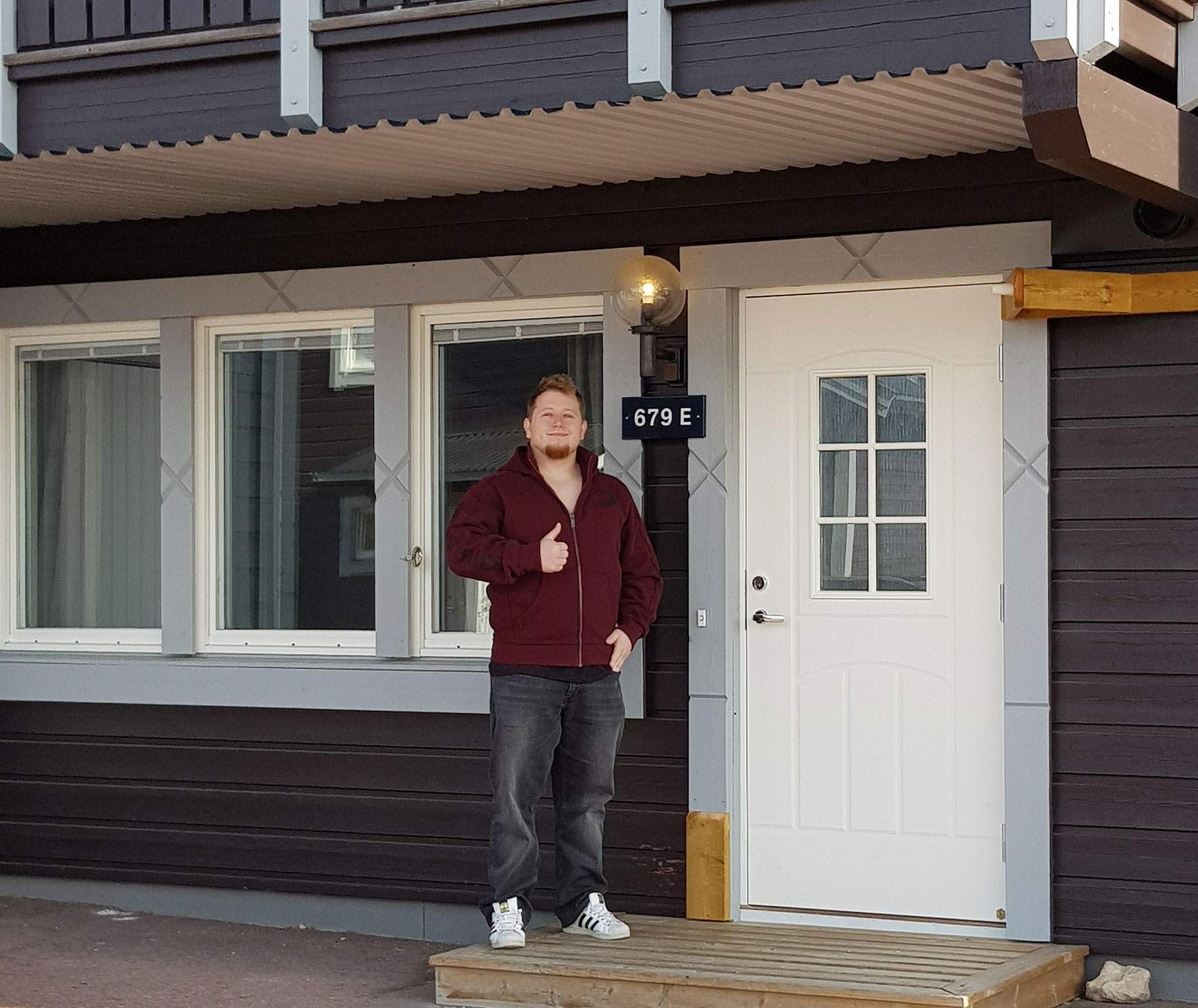 Entreprenören Marcus Michols är nöjd med samarbetet med Flexit.